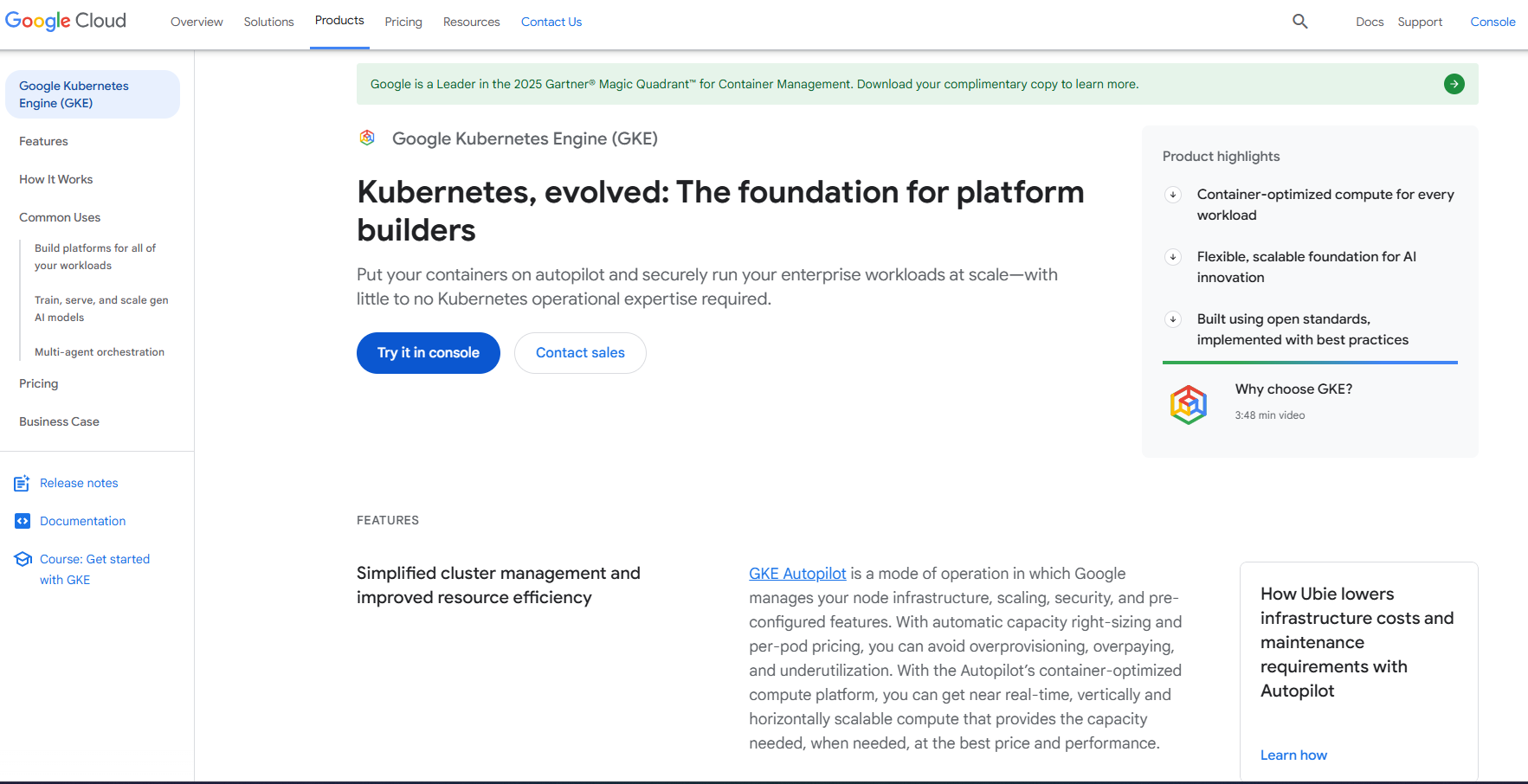 google-kubernetes-homepage
