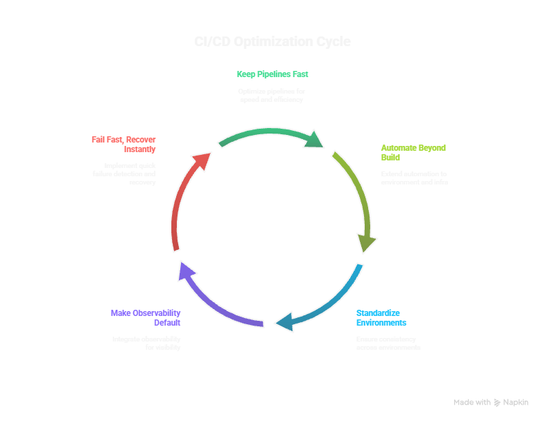 Best practices to optimise CI CD process