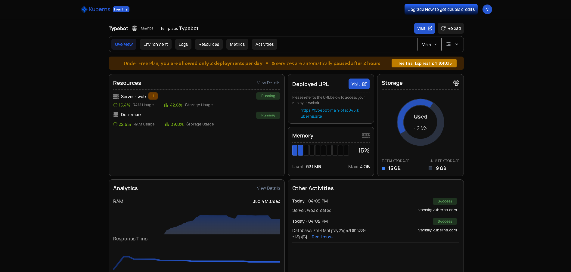 Access Your Typebot Instance