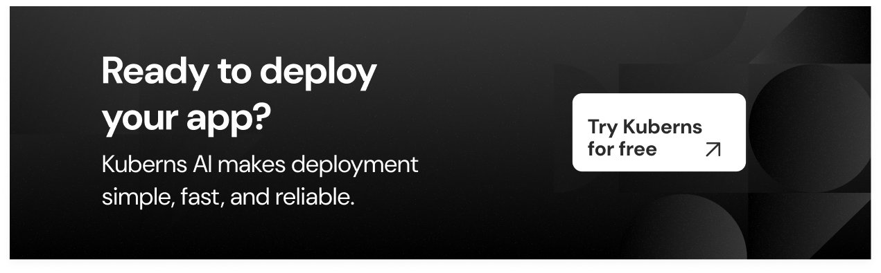 Deploy with Kuberns CTA