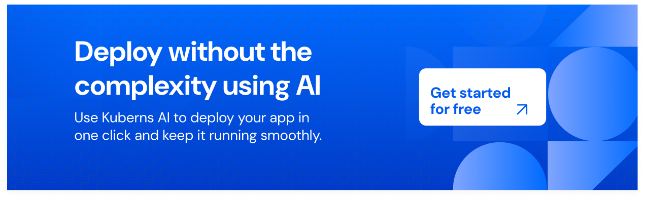 Deploy with Kuberns CTA
