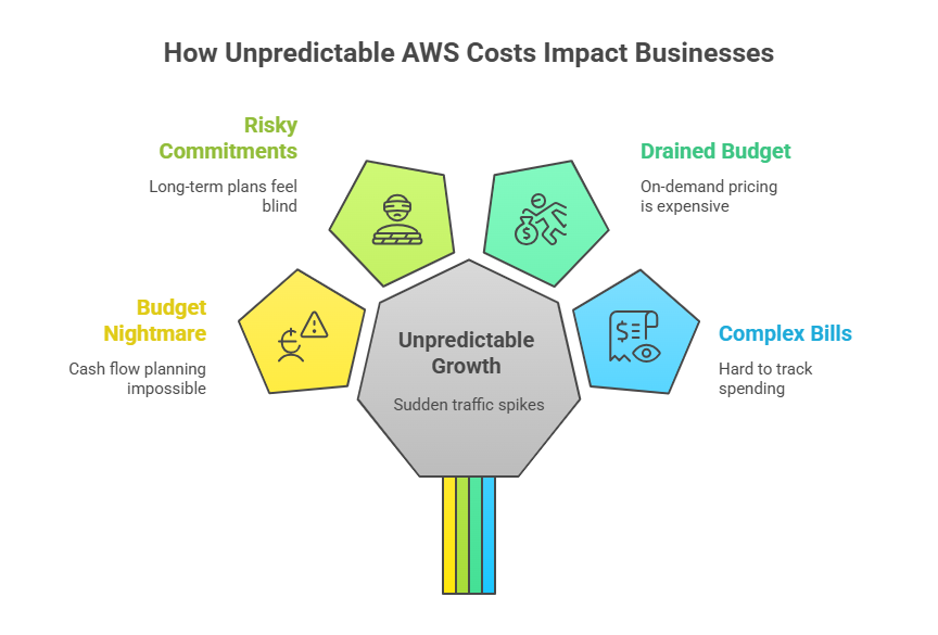 why most companies overspend on AWS