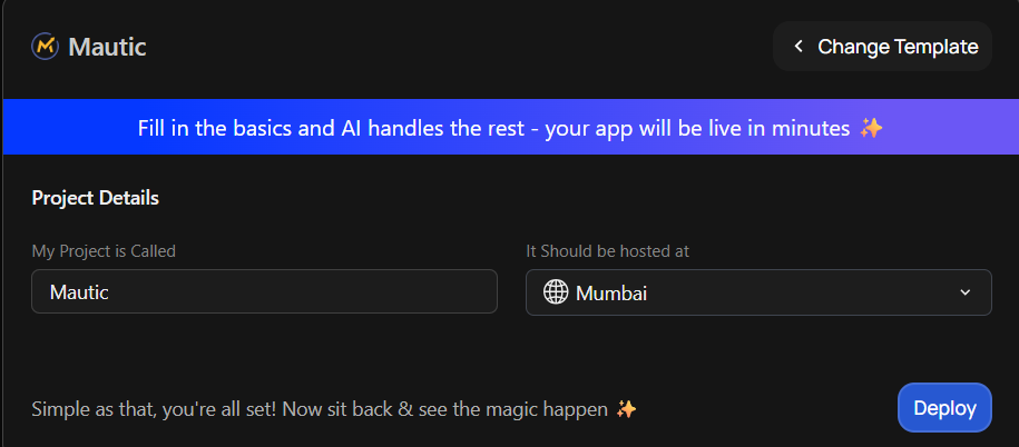Mautic configuration