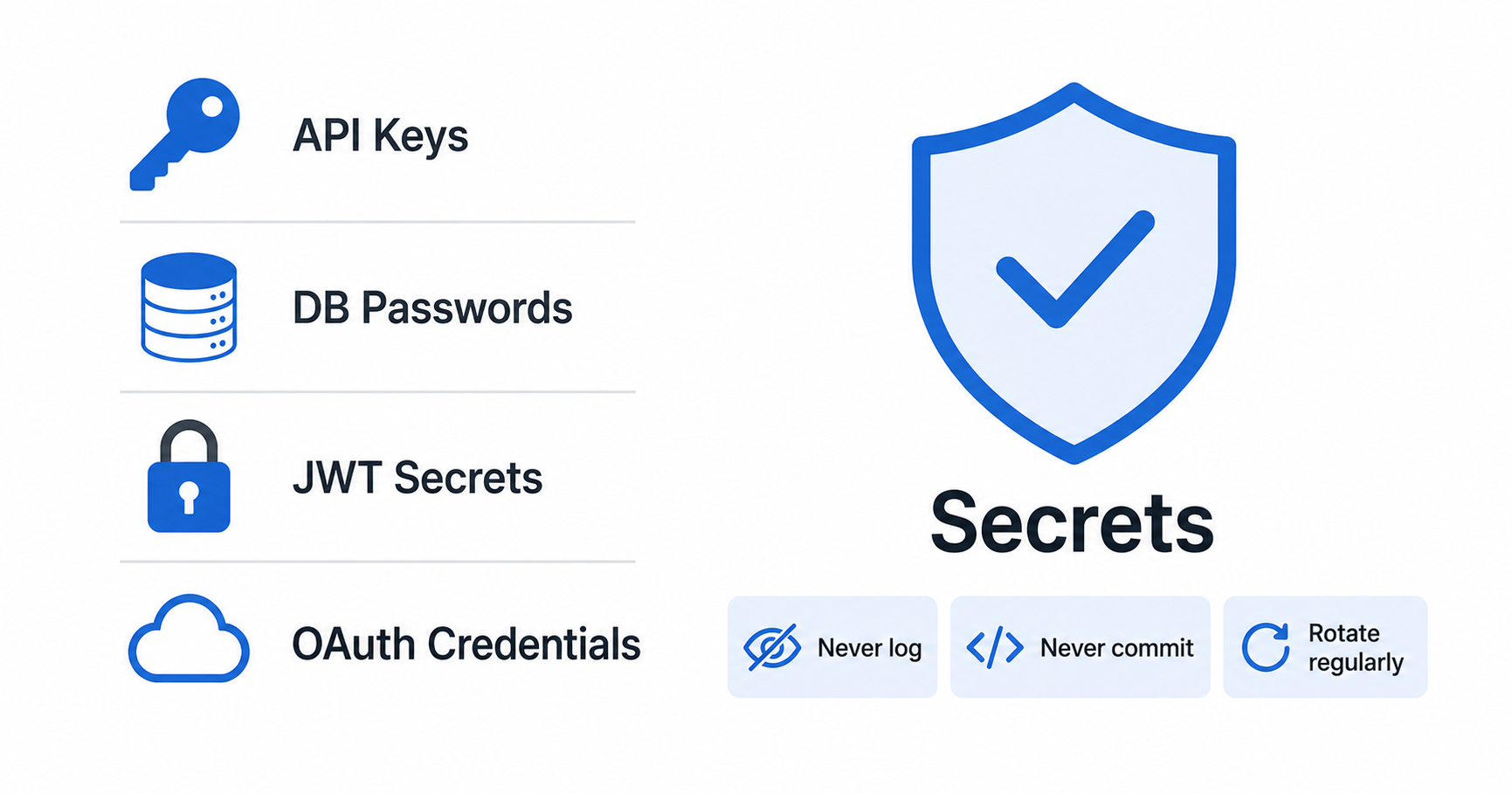 Production secrets management done right
