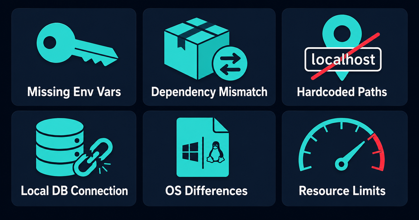 6 reasons your app breaks when you deploy it