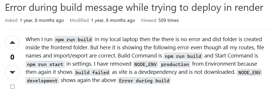 users complaining about render