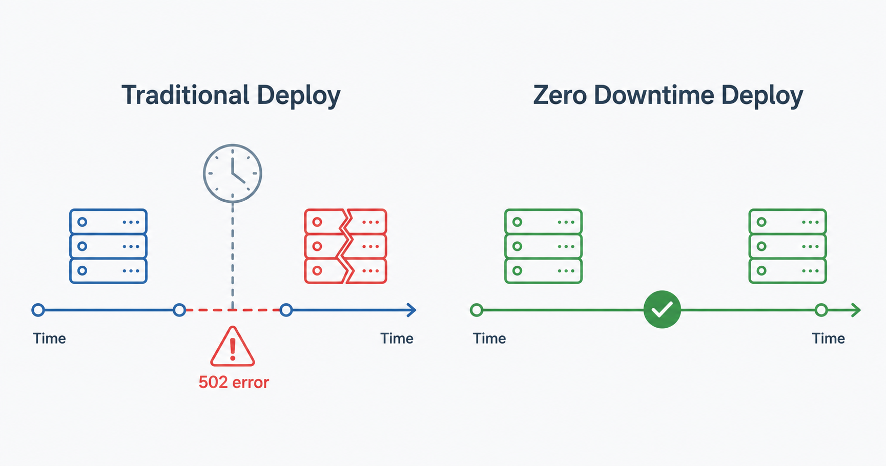 What is zero downtime deployment and why does it matter